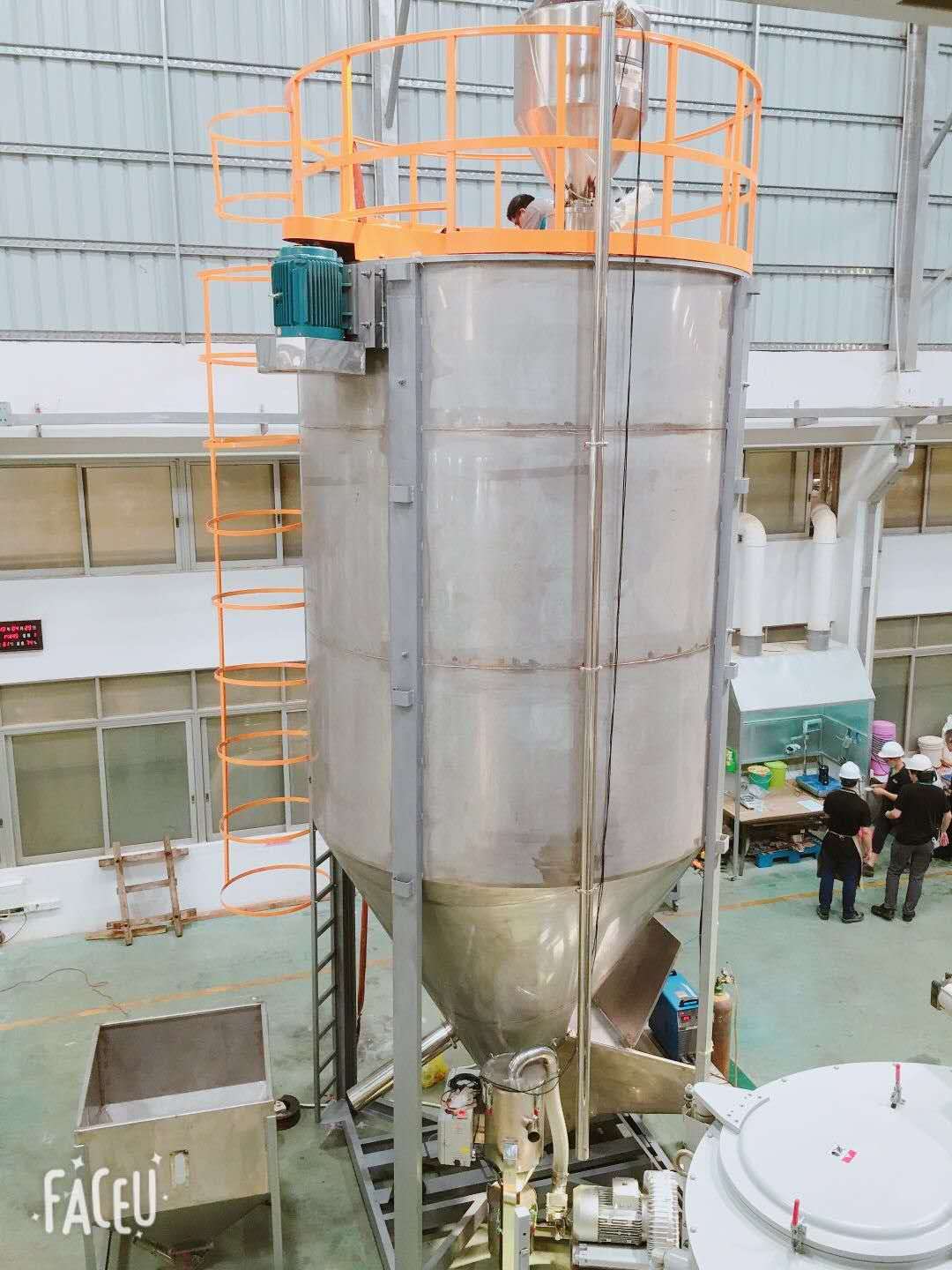 順德一家上市公司購買 10T立式攪拌機(jī)客戶案例